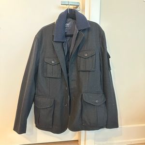 ARMANI JEANS layered jacket